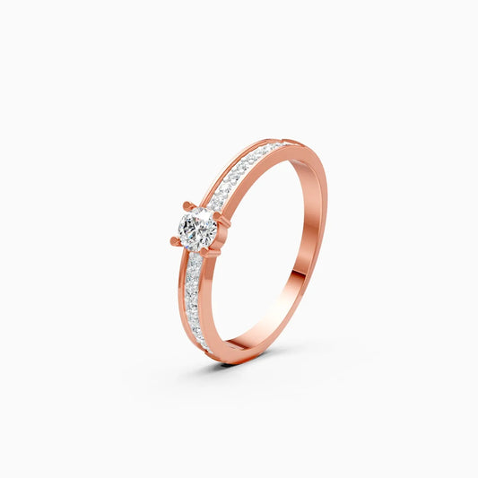 Minimalistic Lab Grown Diamond Ring