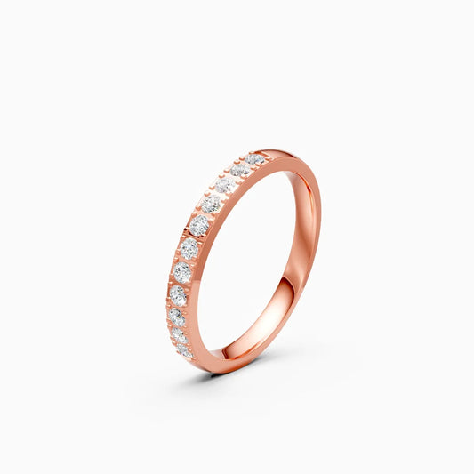 Sparking Half Eternity Matching Bridal Band