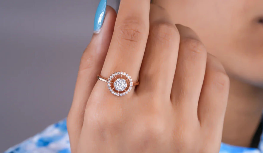 Casual Diamond Rings - Vintage Elegance for Modern Women