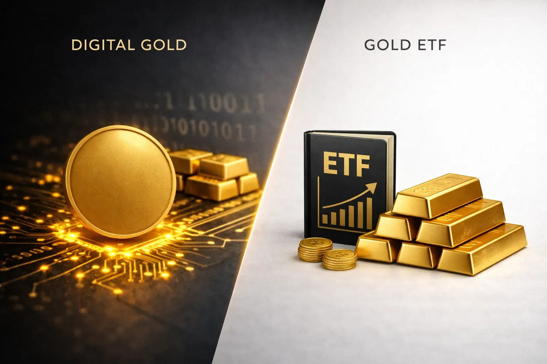 Digital Gold vs Gold ETF