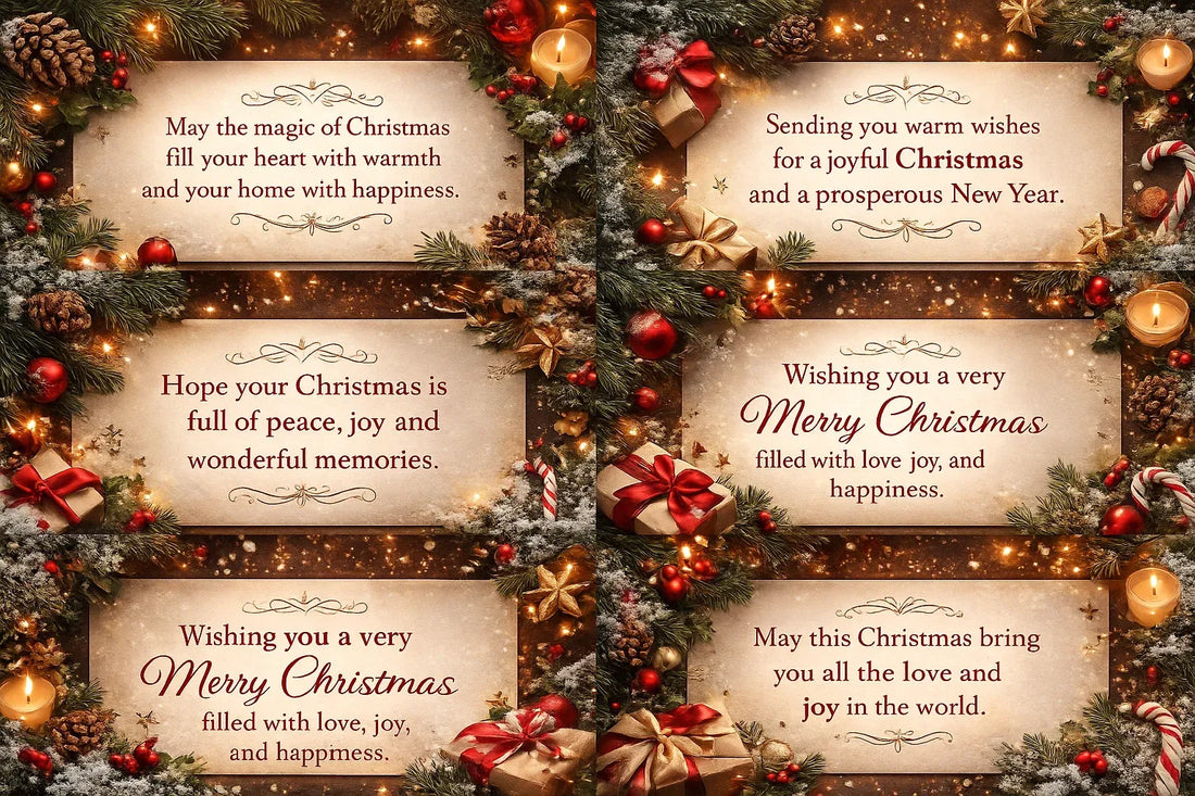 Merry Christmas Wishes, Greetings, Messages and Quotes