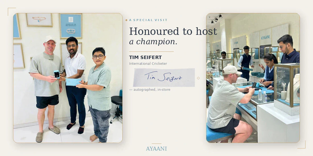 Why Cricket Star Tim Seifert Chose AYAANI