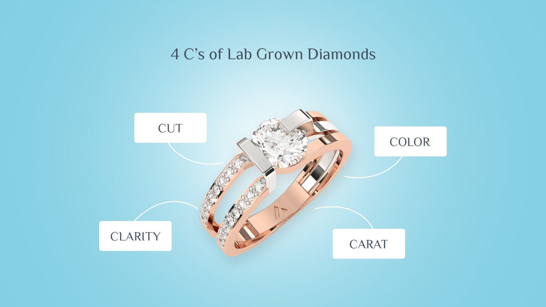 4C of lab grown diamonds