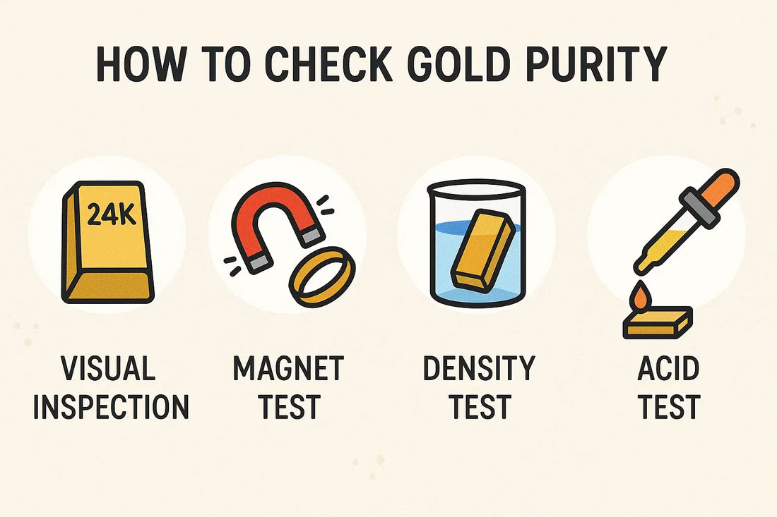 Gold purity test