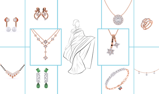 how to choose jewellery for a saree