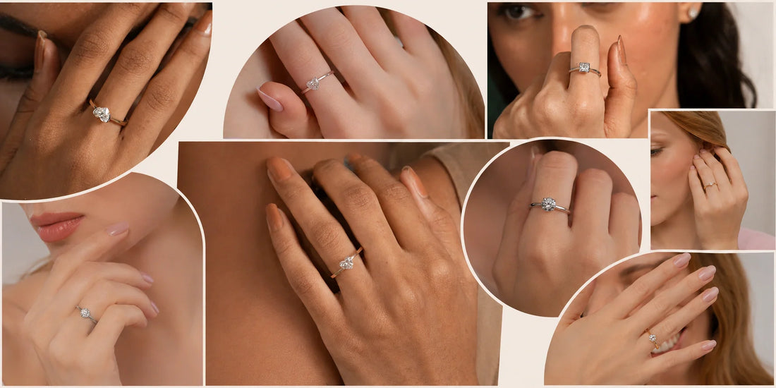 Solitaire vs. Statement Rings
