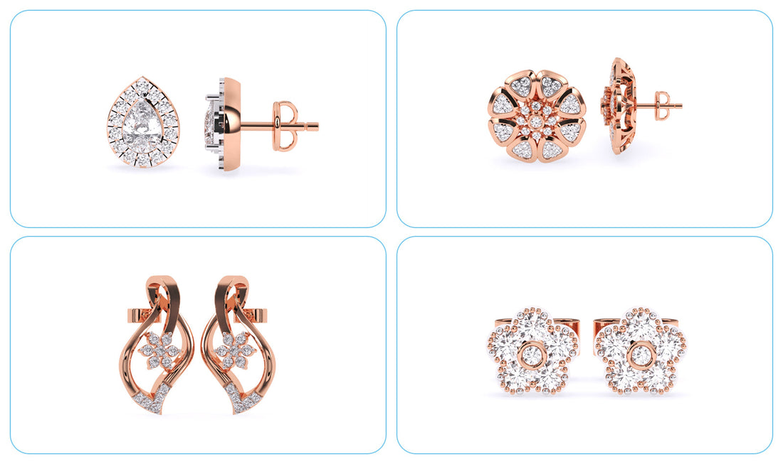 Stud Earrings: Style, Size, and Care Chart
