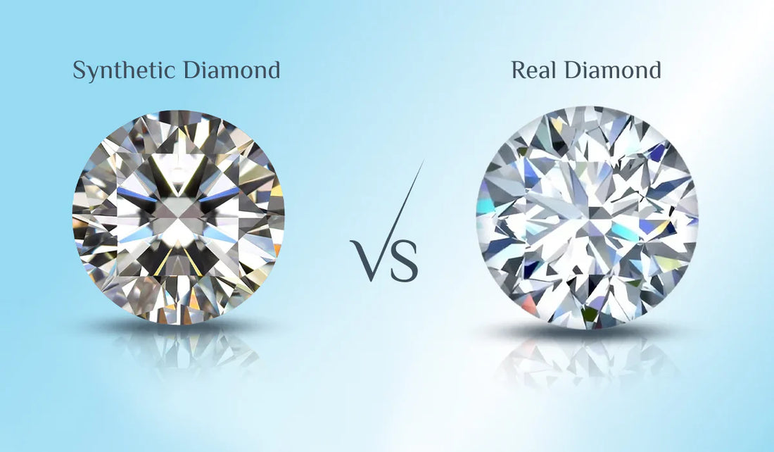 Difference between synthetic VS real diamonds