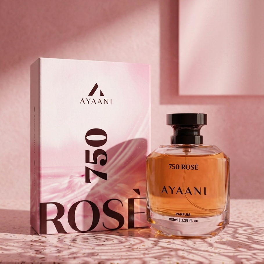 AYAANI Signature Trio – Pack of 3 375 Yellow, 590 White & 750 Rosé Luxury Parfum Gift Set for Men & Women | 3 x 100ml