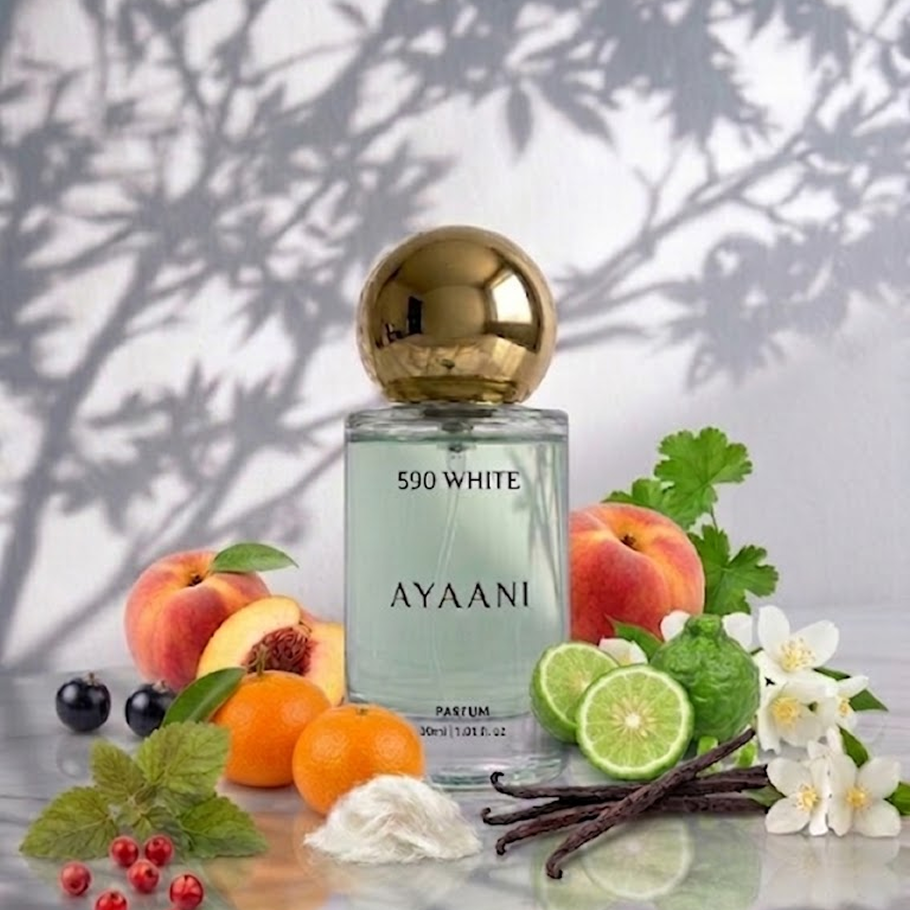 AYAANI 590 Discovery Trio – Pack of 3 White, Rosé & Yellow Luxury Parfum Gift Set for Men & Women | 3 x 30ml