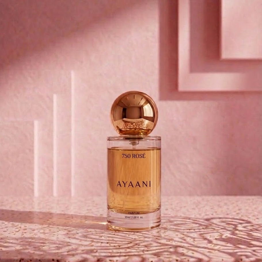 AYAANI 750 Rosè Parfum – Long Lasting Luxury Perfume for Men & Women | 30ml