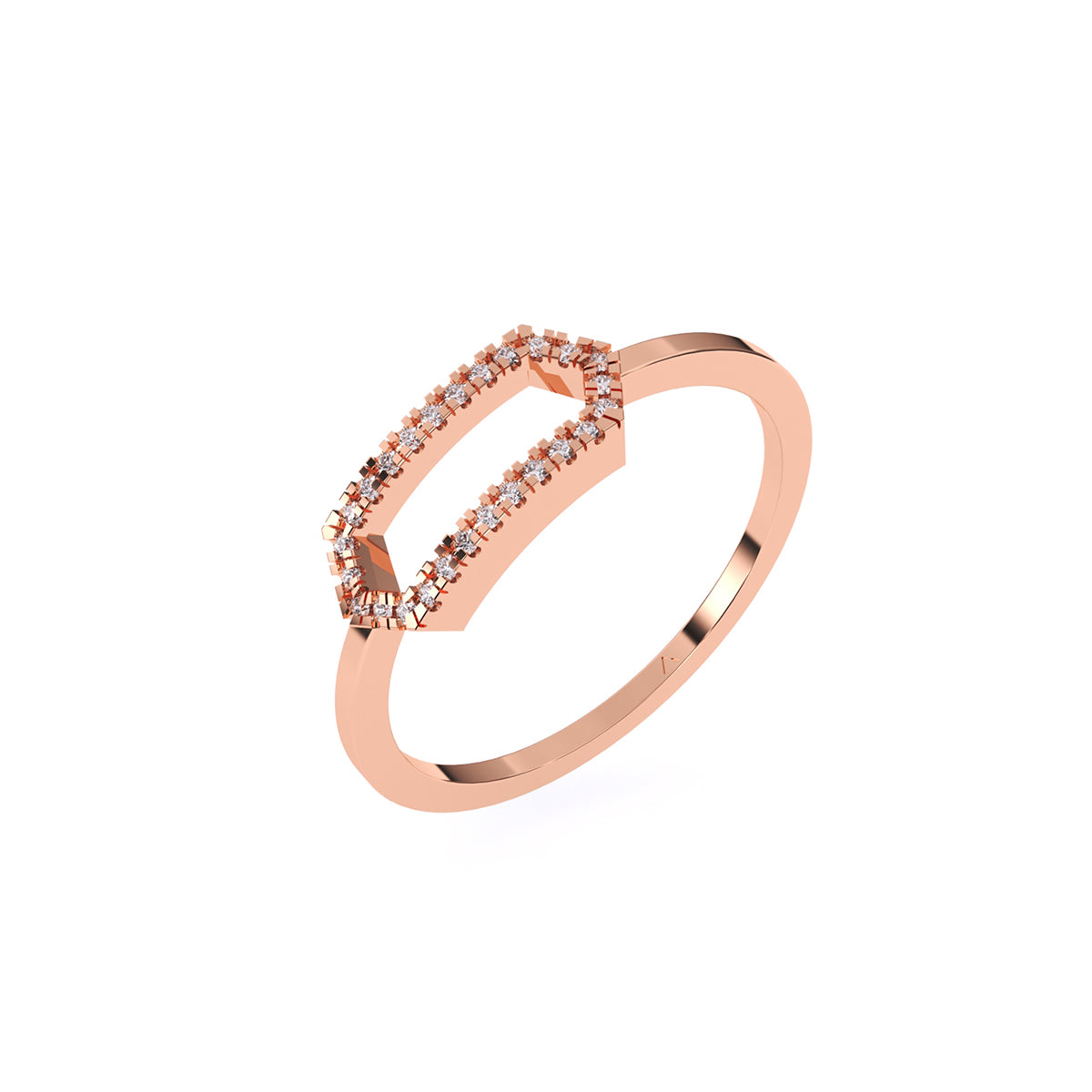 Aone 0.9 Carat Lab Grown Diamond Wedding & Engagement Rose Gold Ring for  Women - Walmart.com
