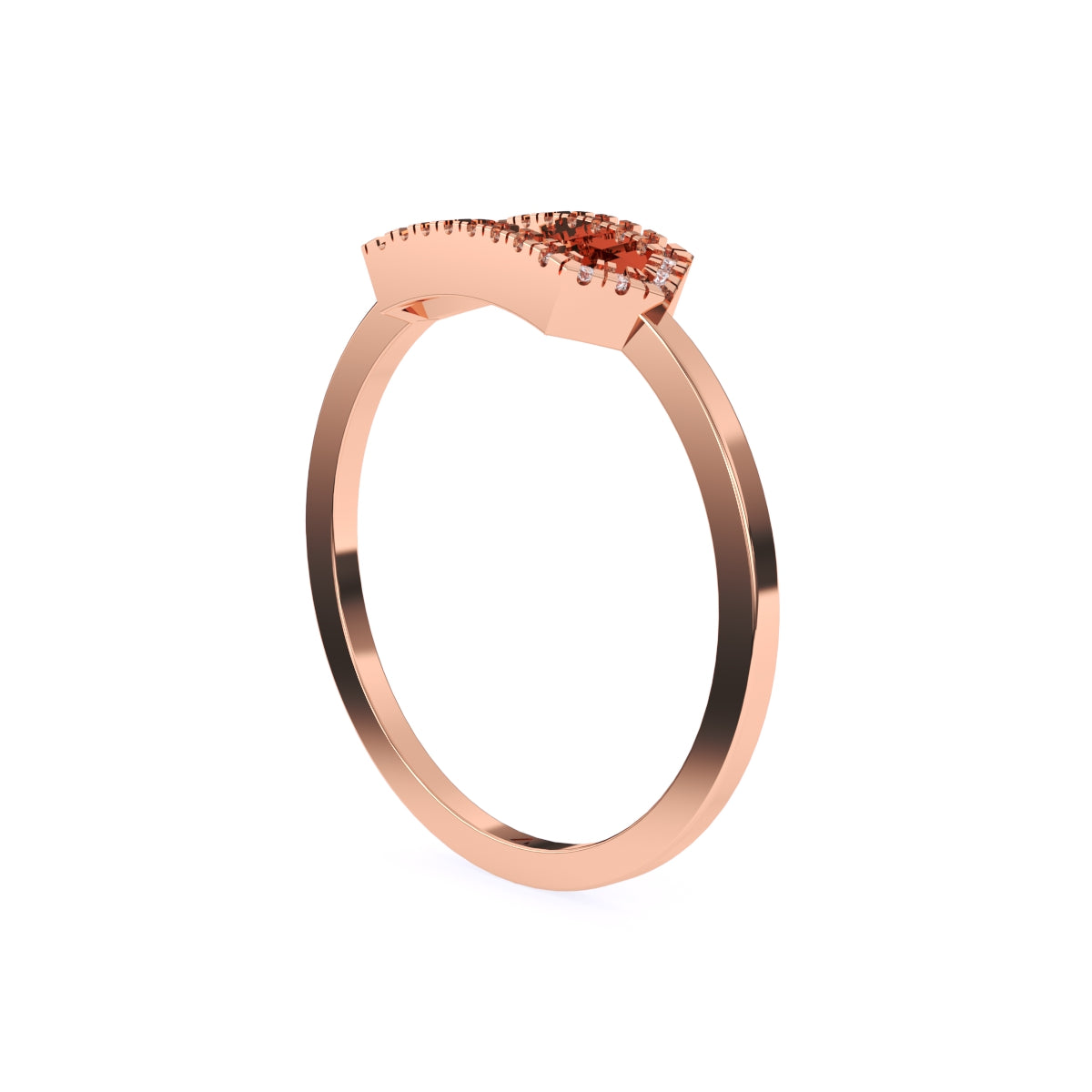 0.15 Ct Adriana Solitaire Diamond Engagement Ring