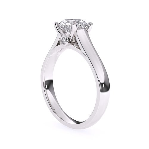 Forever One Round Diamond Ring For Her
