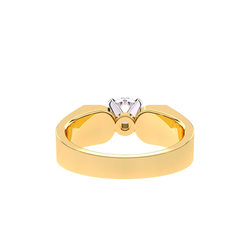 Gorgeous Solitaire Diamond Ring For Men