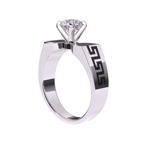 Gorgeous Solitaire Diamond Ring For Men