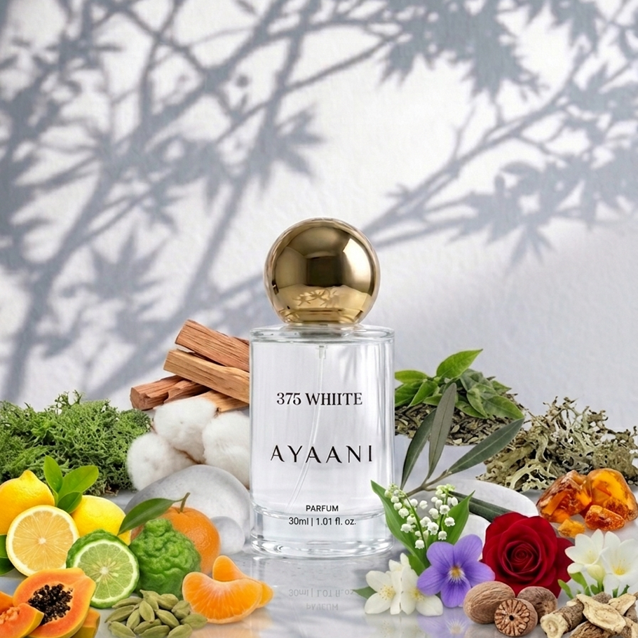 AYAANI White Collection – Pack of 3 - 375, 590 & 750 Luxury Parfum Gift Set for Men & Women | 3 x 30ml