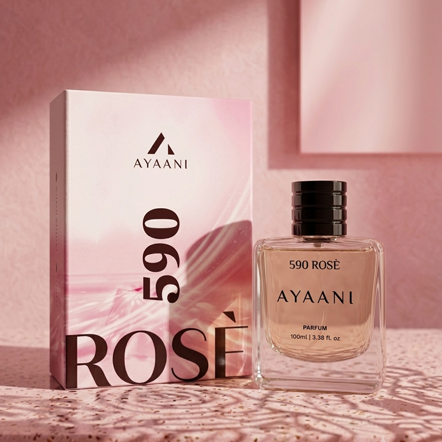 AYAANI Signature Trio – Pack of 3 375 Yellow, 750 Yellow & 590 Rosé Luxury Parfum Gift Set for Men & Women | 3 x 100ml