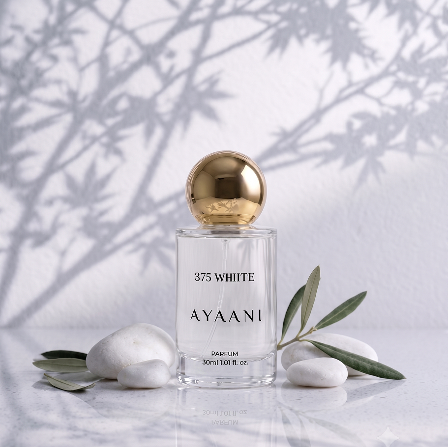 AYAANI 375 White Parfum – Long Lasting Luxury Perfume for Men & Women | 30ml