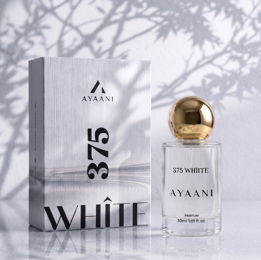AYAANI White Collection – Pack of 3 - 375, 590 & 750 Luxury Parfum Gift Set for Men & Women | 3 x 30ml