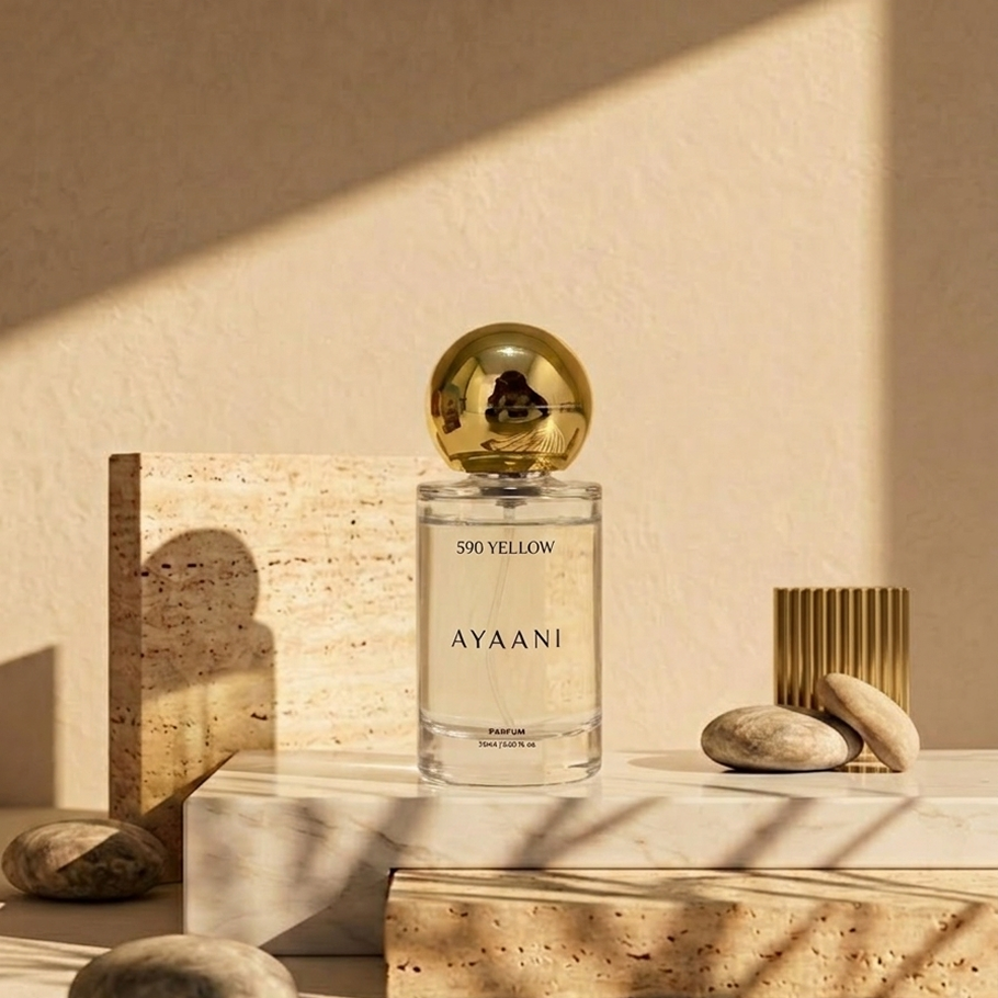 AYAANI 590 Yellow Parfum – Long Lasting Luxury Perfume for Men & Women | 30ml