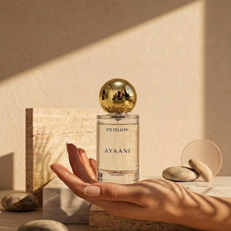 AYAANI 375 Yellow Parfum – Long Lasting Luxury Perfume for Men & Women | 30ml