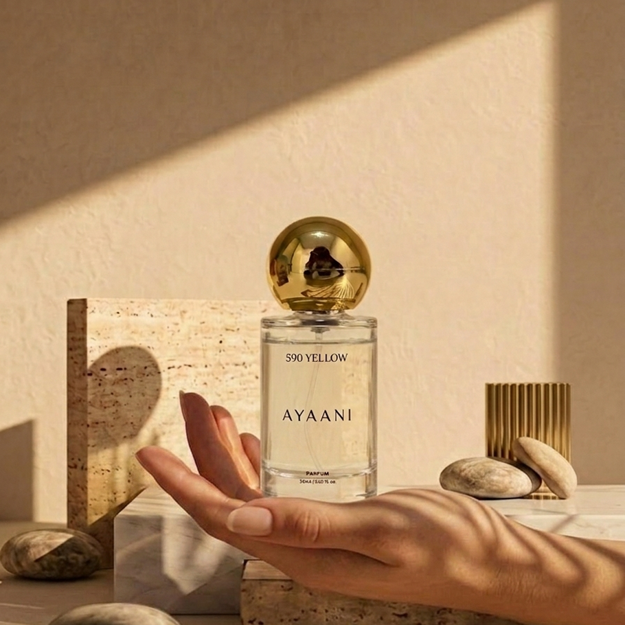 AYAANI 590 Yellow Parfum – Long Lasting Luxury Perfume for Men & Women | 30ml