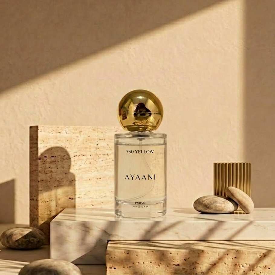AYAANI 750 Yellow Parfum – Long Lasting Luxury Perfume for Men & Women | 30ml