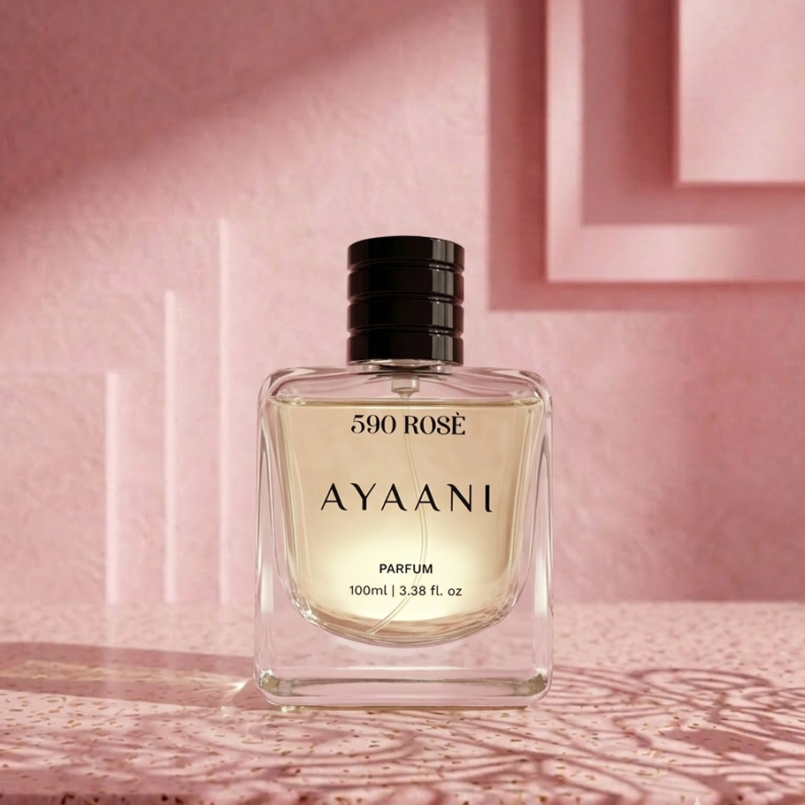 AYAANI 590 Rosè Parfum – Long Lasting Luxury Perfume for Men & Women | 100ml