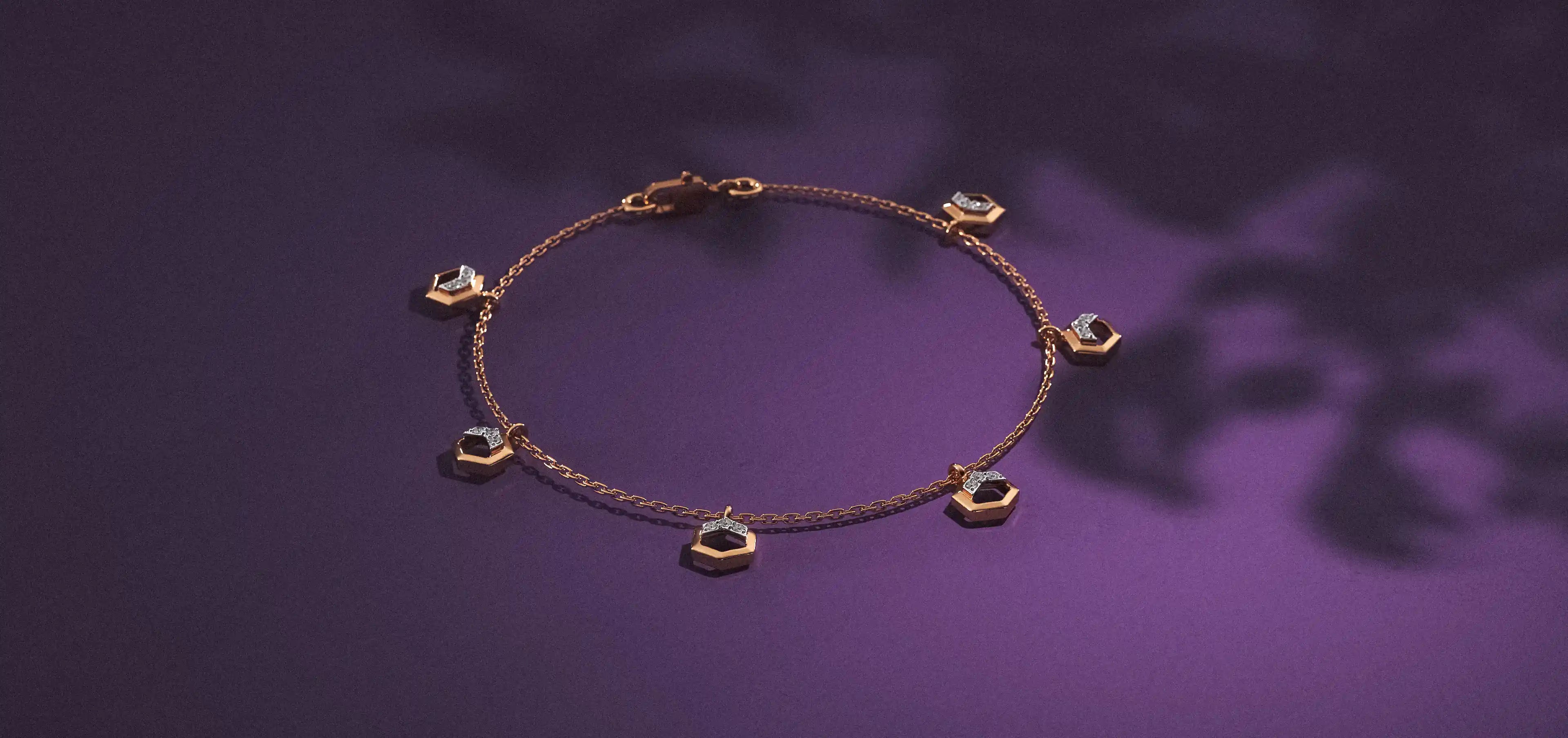 Lab Grown Diamond Light Weight Bracelets