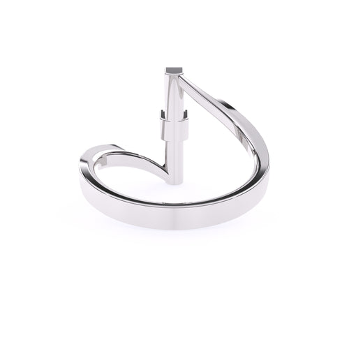 Tiny Baguette Diamond Bar Ring Gift For Daughter