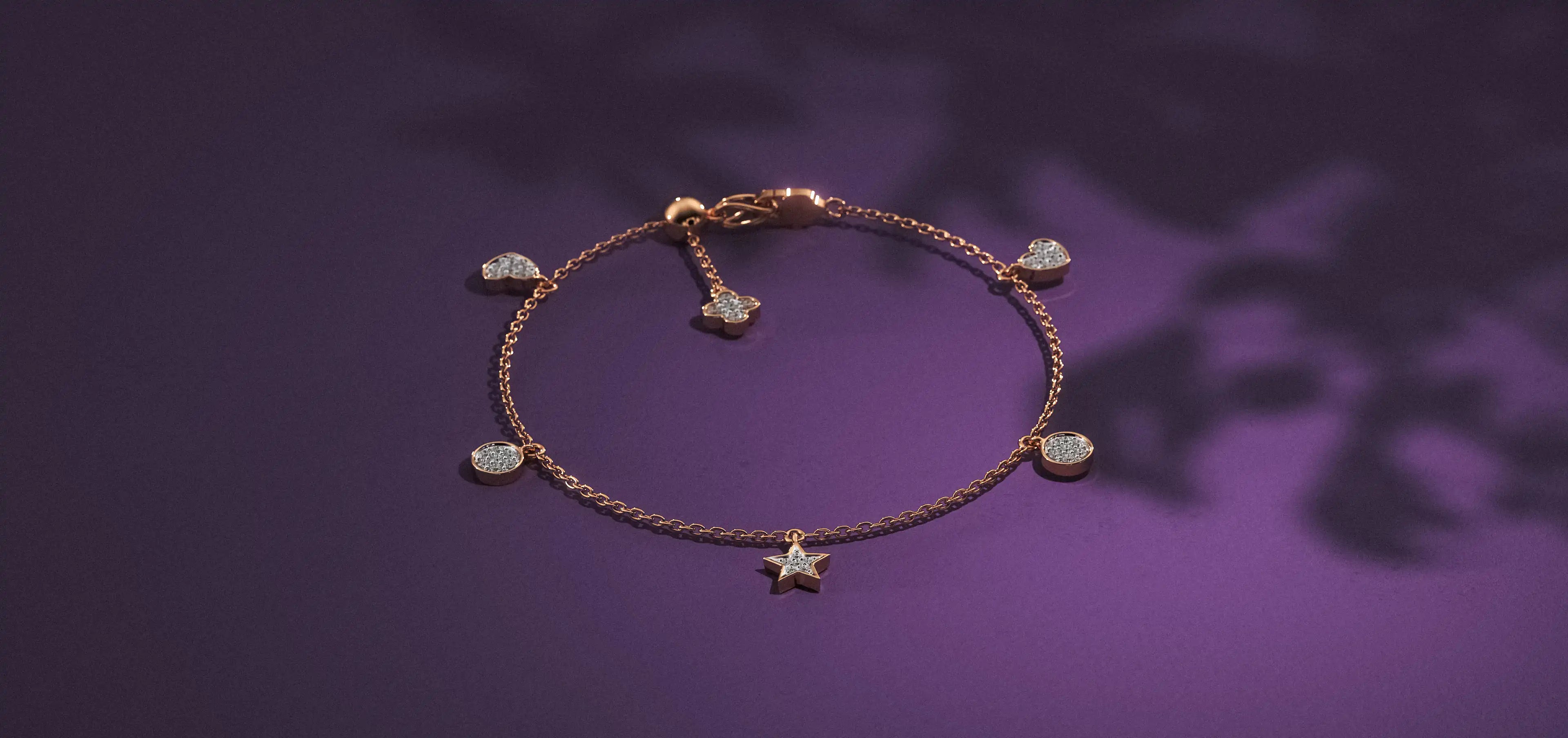 Lab Grown Diamond Party Wear Bracelet