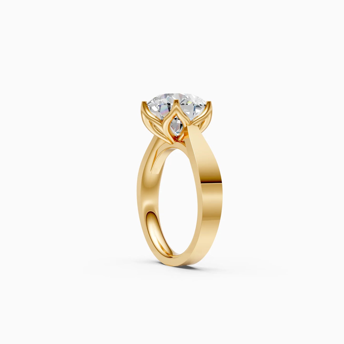 Round Solitaire Ring