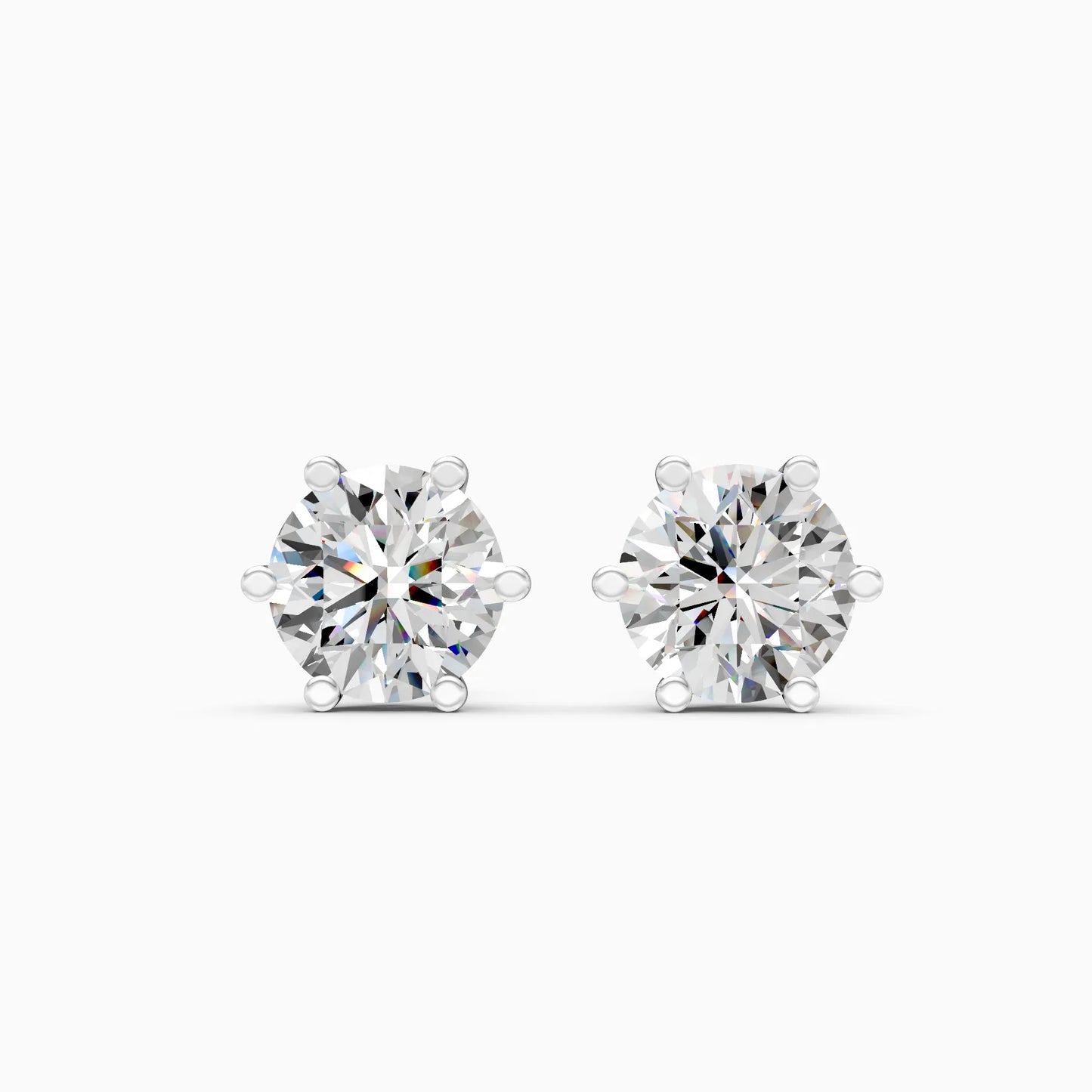 Everyday Round Diamond Studs
