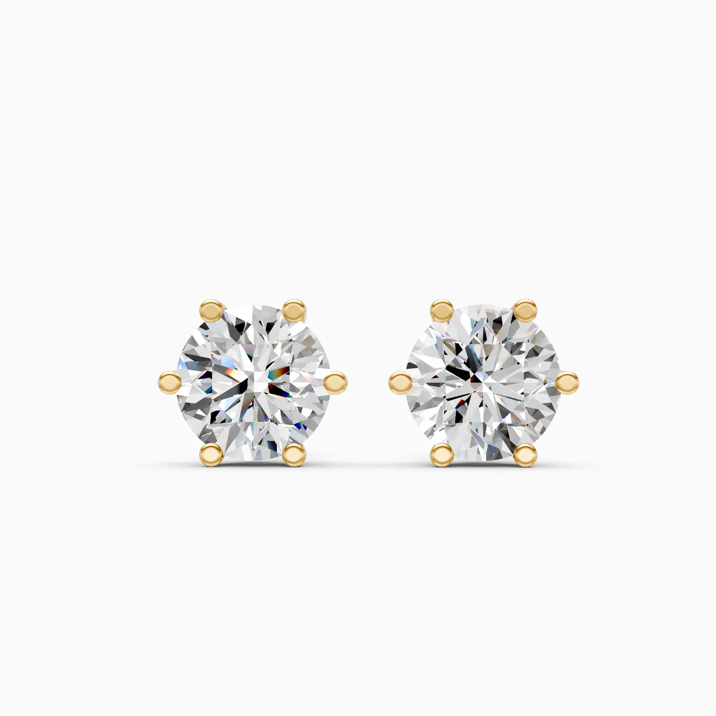 Everyday Round Diamond Studs