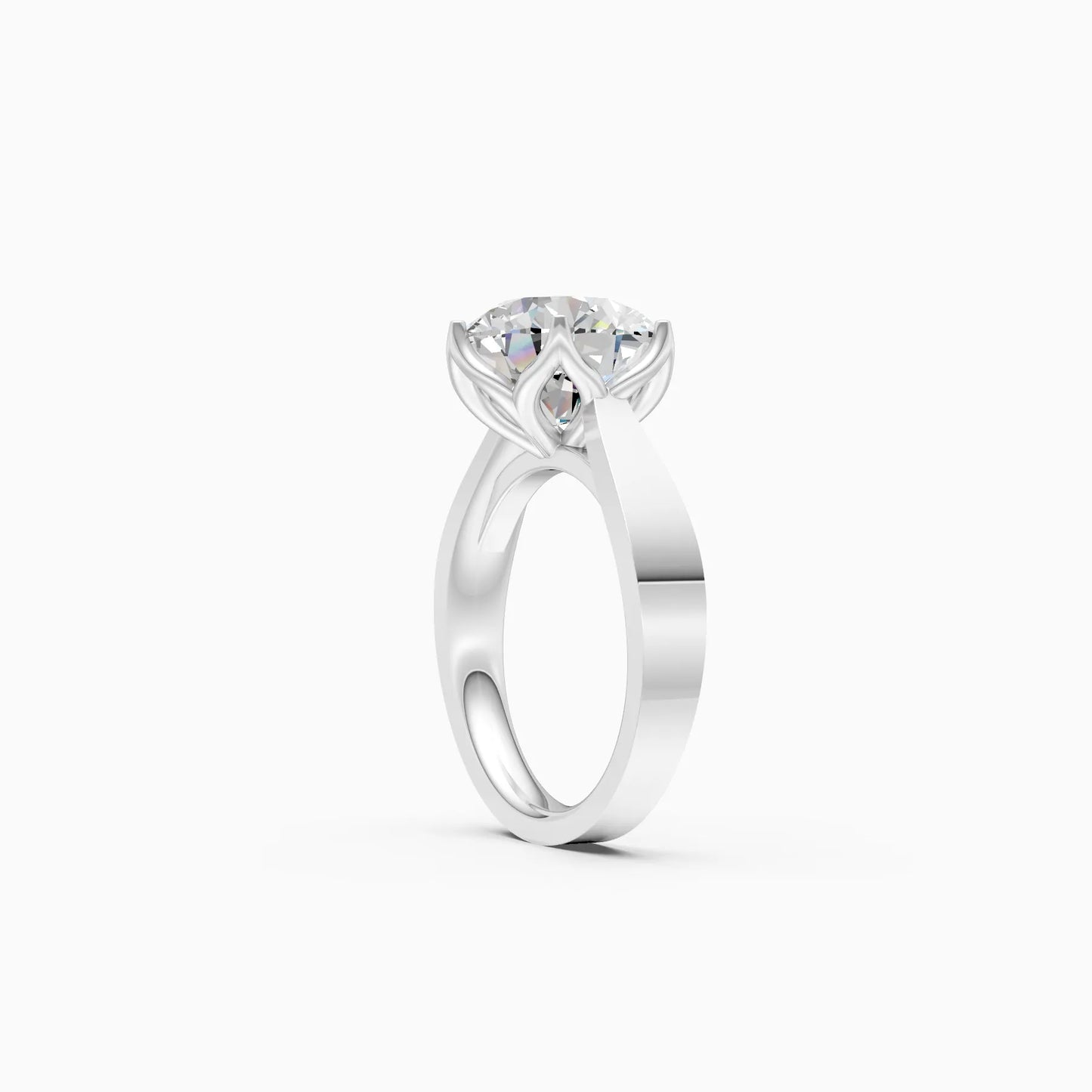 Round Solitaire Ring