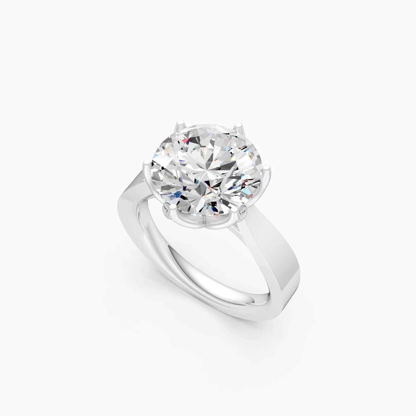 Round Solitaire Ring