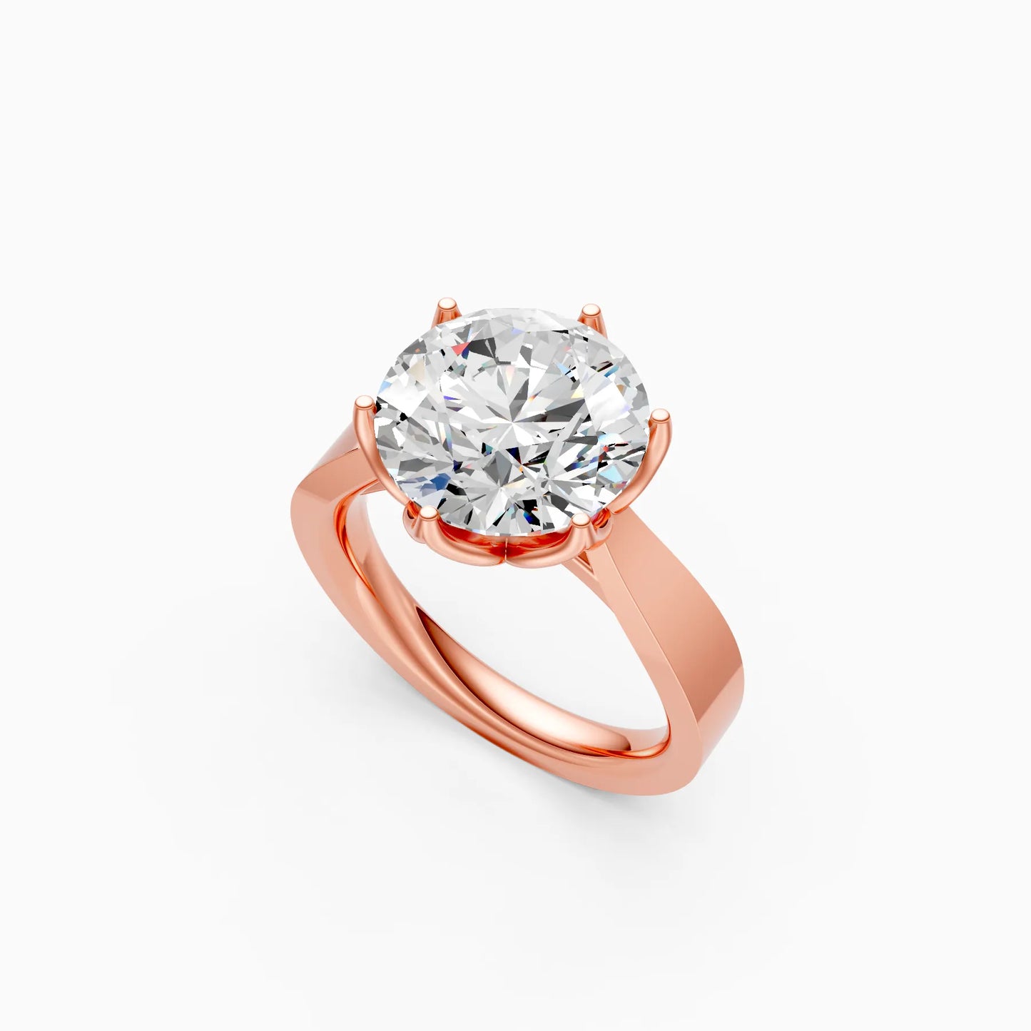 Round Solitaire Ring