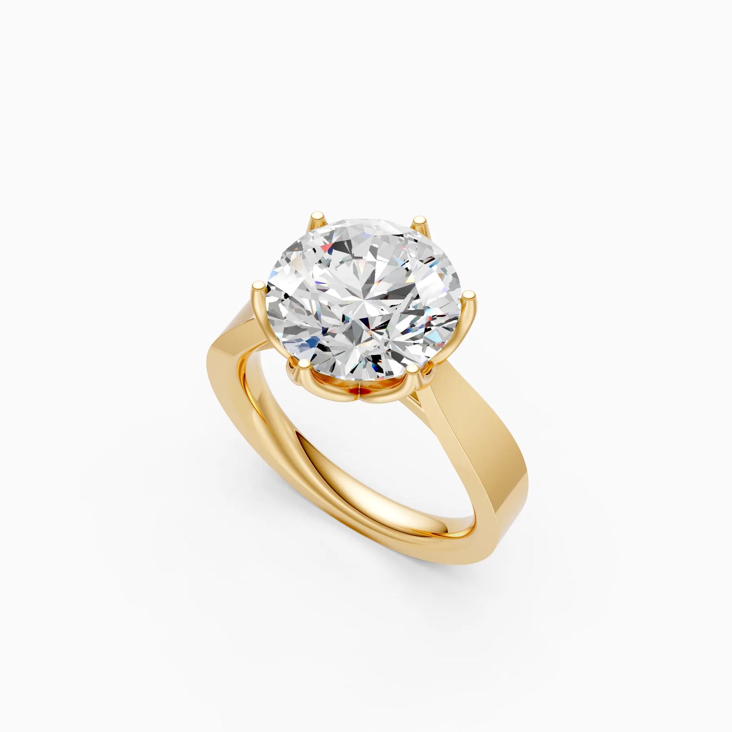 Round Solitaire Ring