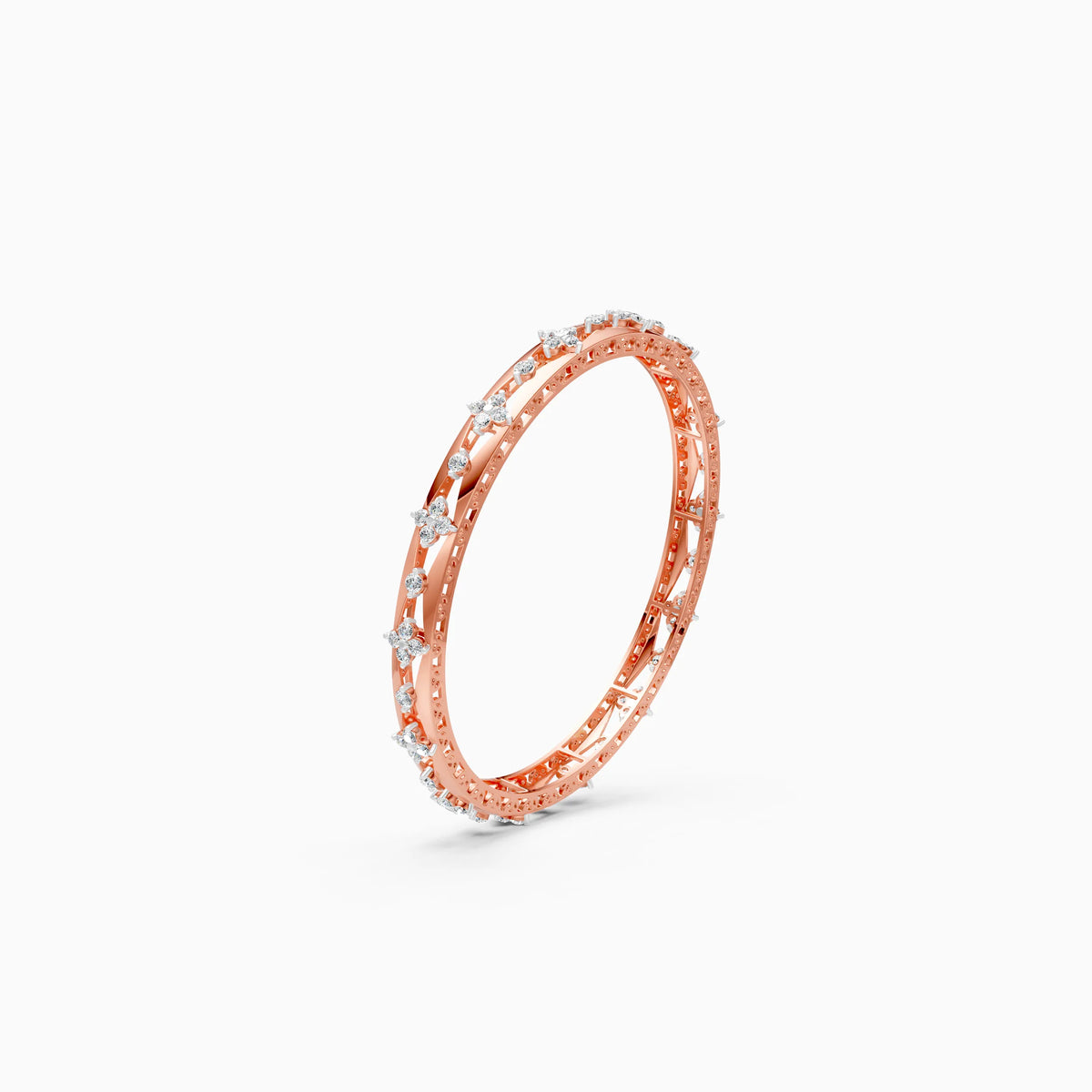 Petal Lattice Bangle