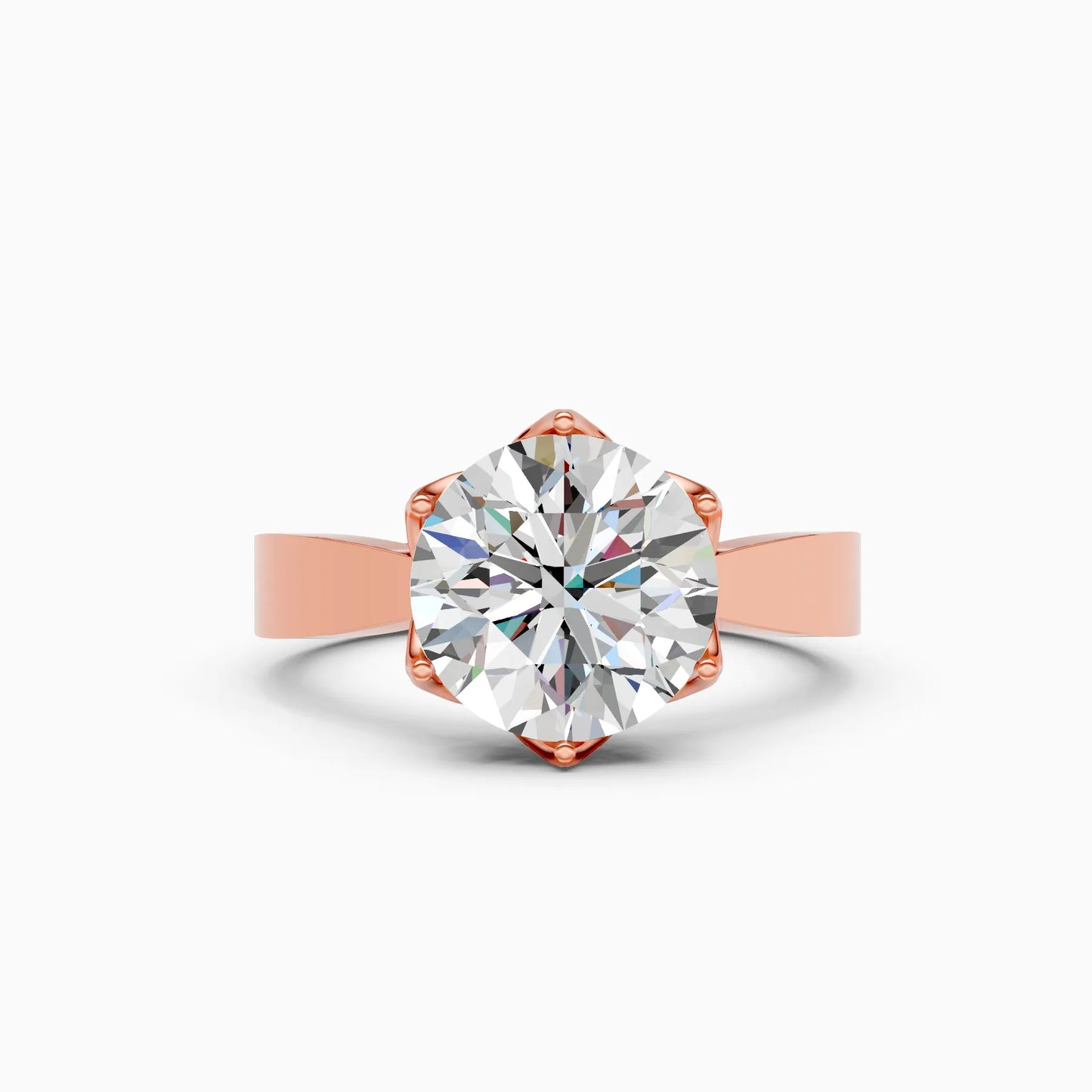 Round Solitaire Ring