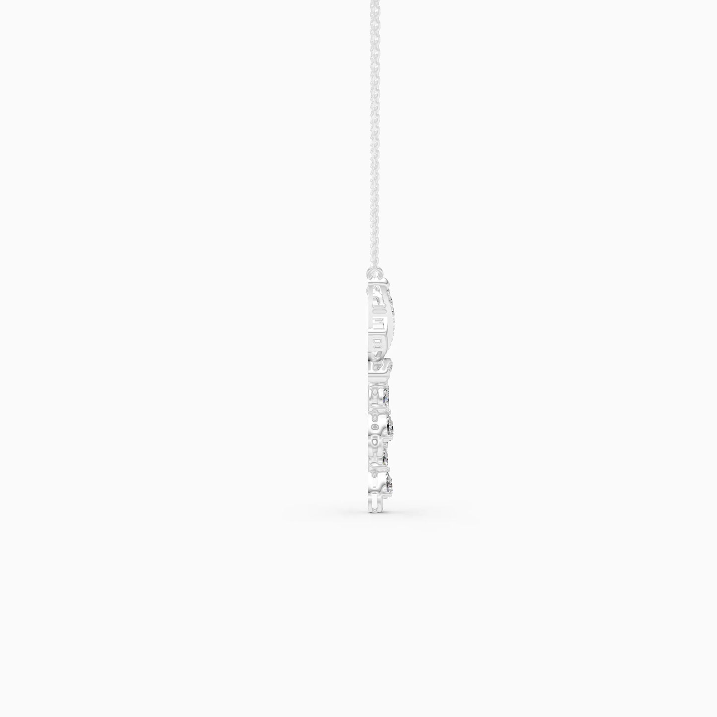 Pear Drop Vine Necklace