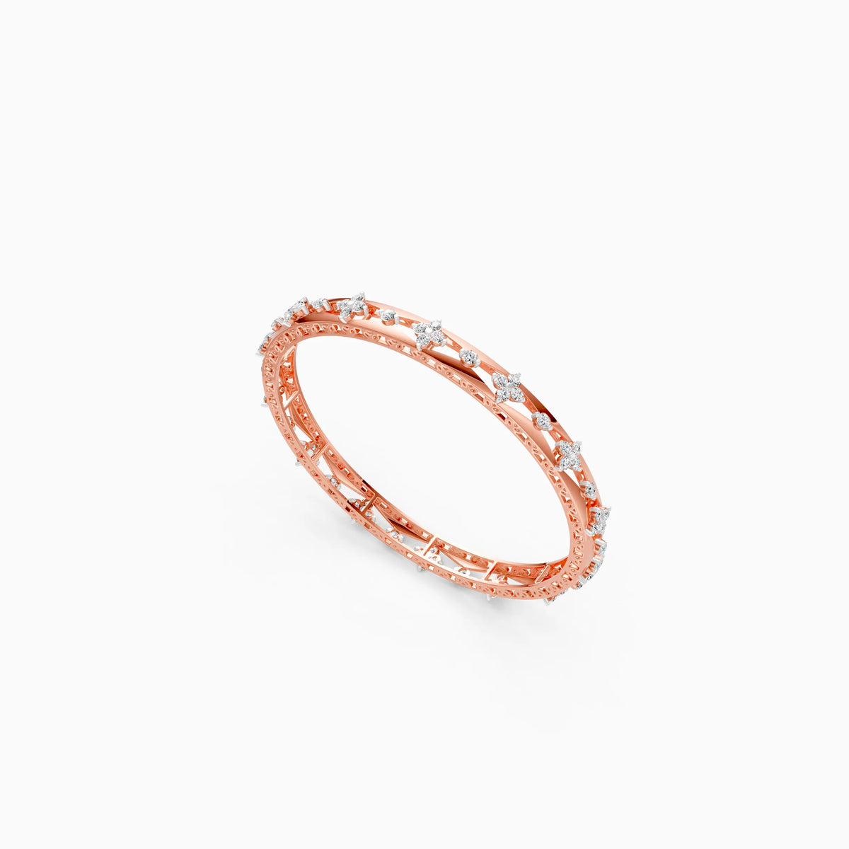 Petal Lattice Bangle