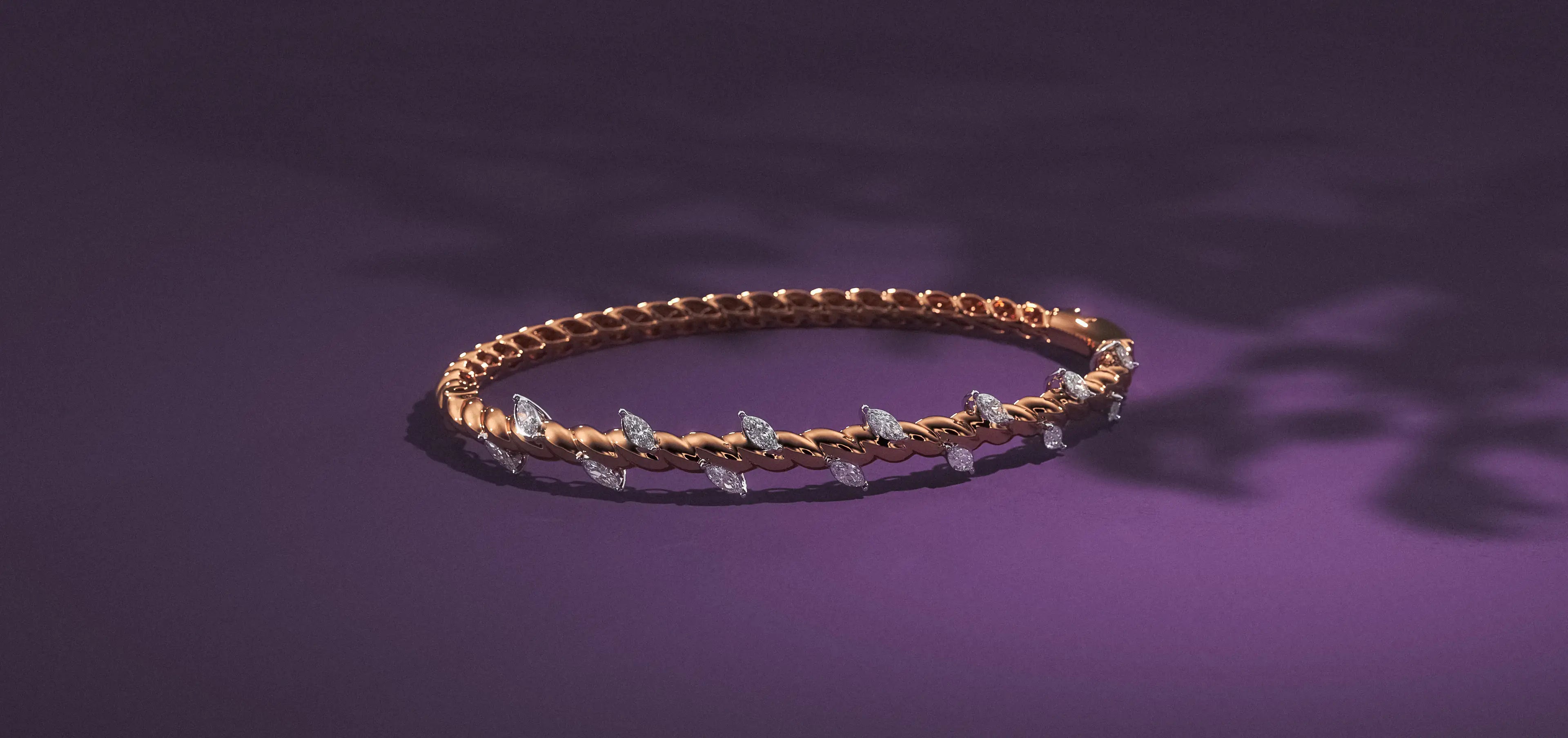 Lab Grown Diamond Wedding Bracelet