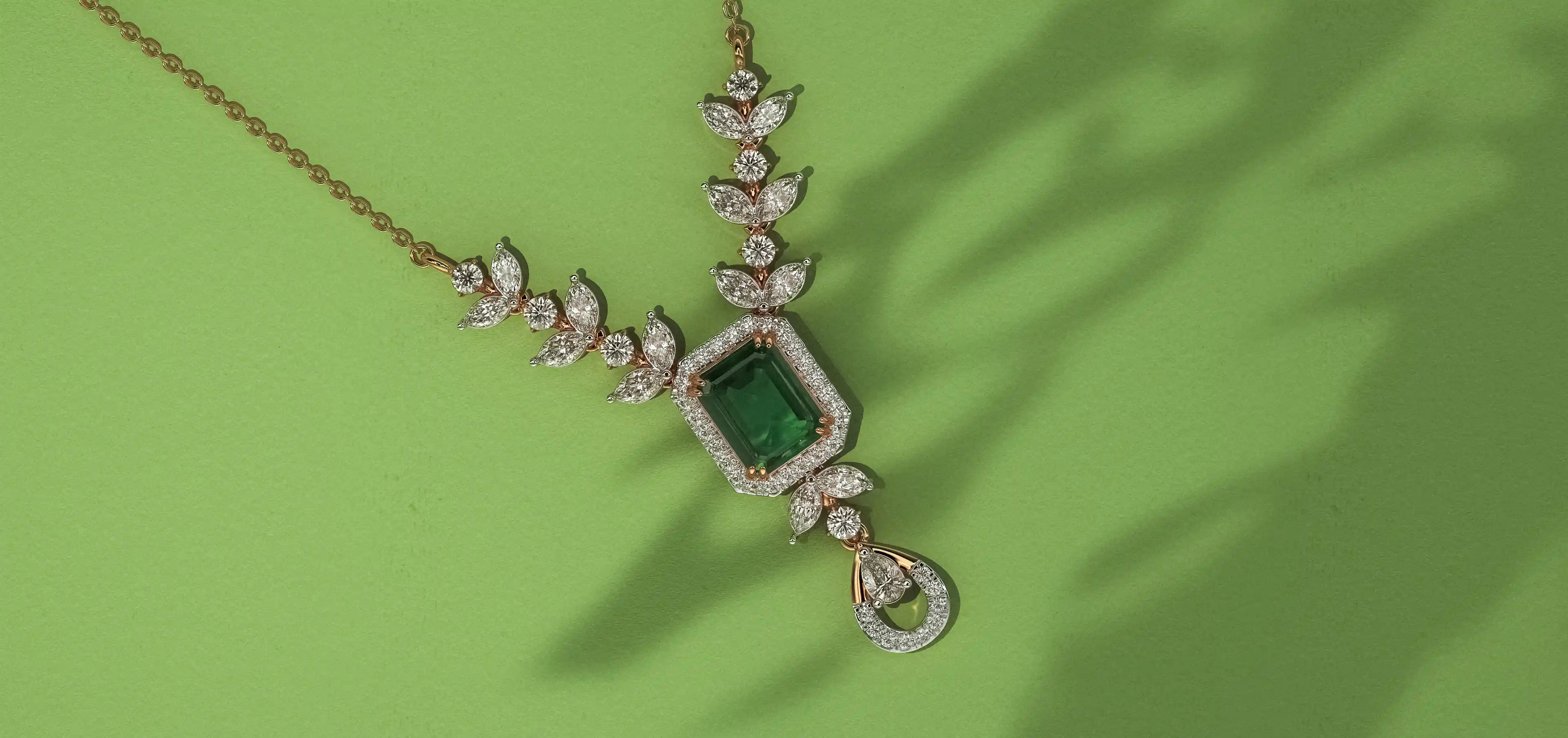 Lab Grown Diamond Wedding Necklace