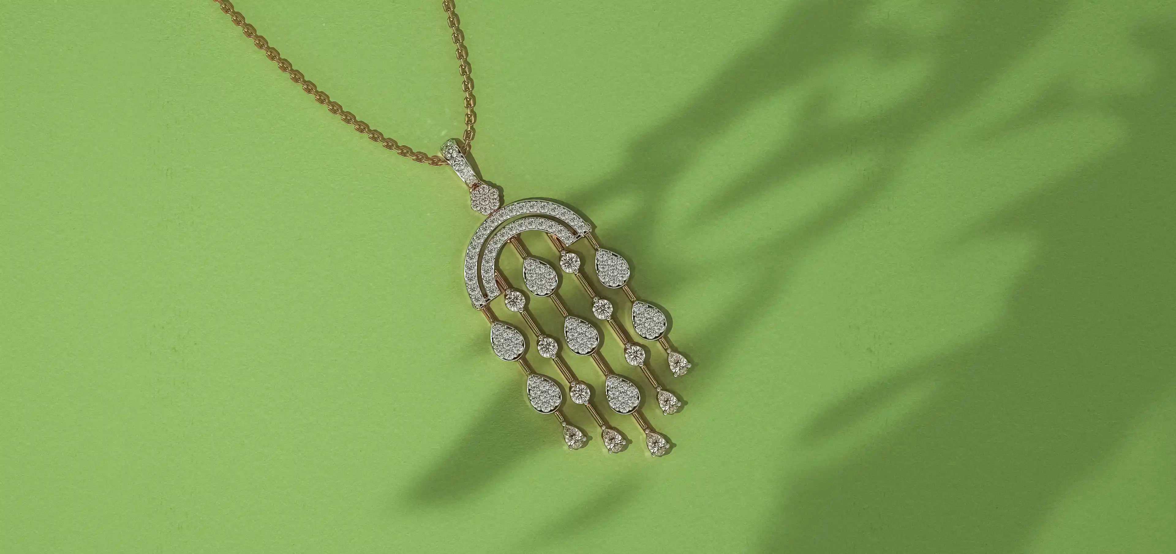 Lab Grown Diamond Wedding Necklaces and Pendants