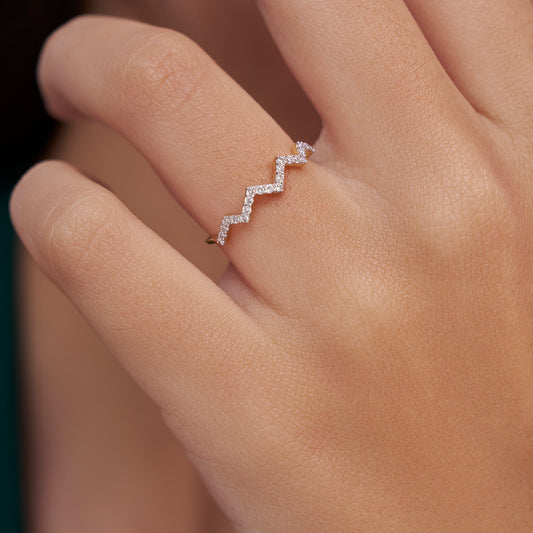 Zigzag Crown Band