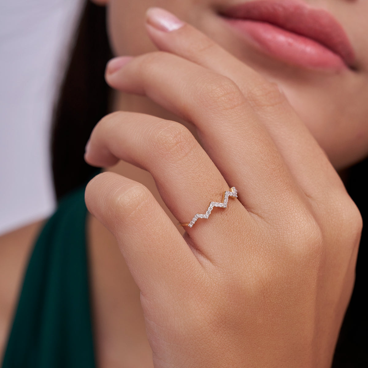Zigzag Crown Band