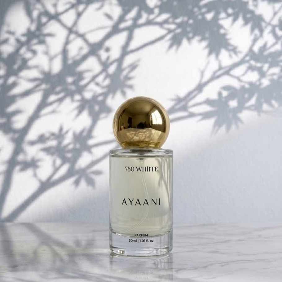 AYAANI 750 White Parfum – Long Lasting Luxury Perfume for Men & Women | 30ml