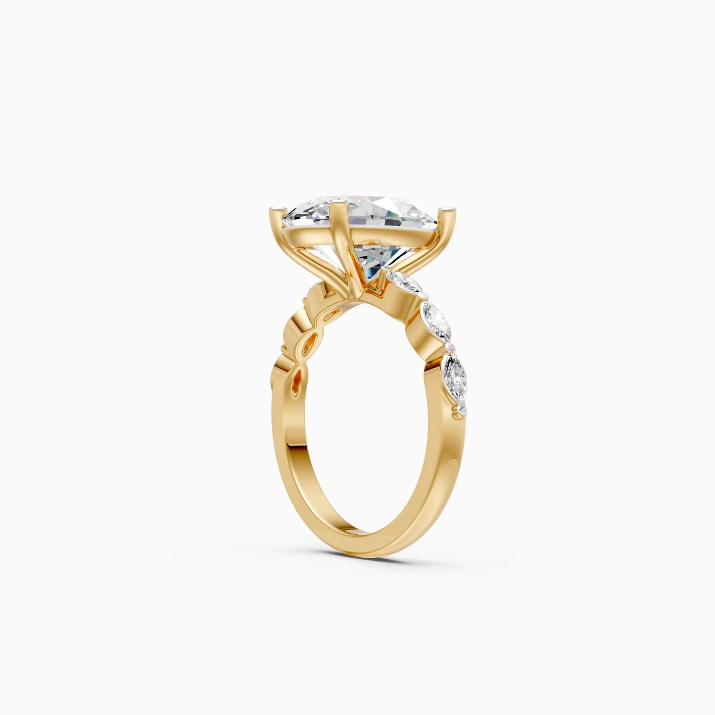 Crown of Grace Oval Diamond Ring